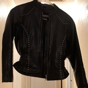 Leather jacket